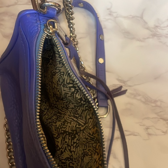 Rebecca Minkoff periwinkle mini MAC crossbody bag - Picture 12 of 13